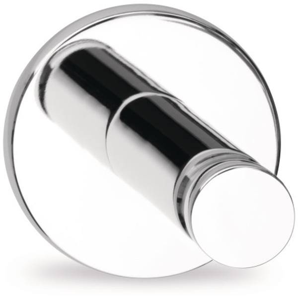 Klebehaken Powerbutton Universal L Tragfähigkeit 8kg rund chrom