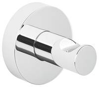 Klebehaken Powerbutton rund chrom