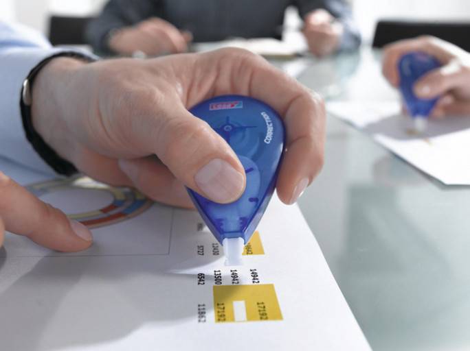 TESA 59811, Blau, 10 m, 4,2 mm, Sichtverpackung, 1 Stück(e)