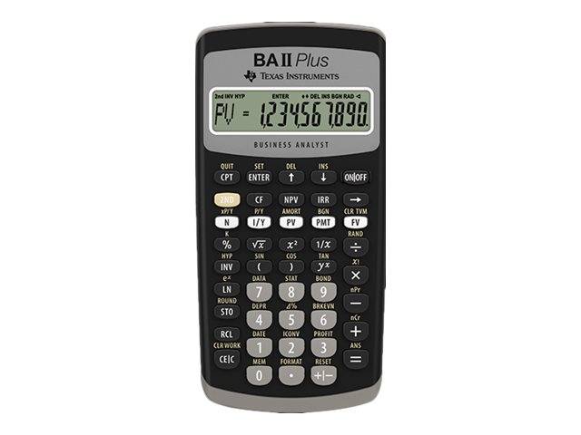 TI - Texas Instruments BA II Plus - Finanz-Taschenrechner