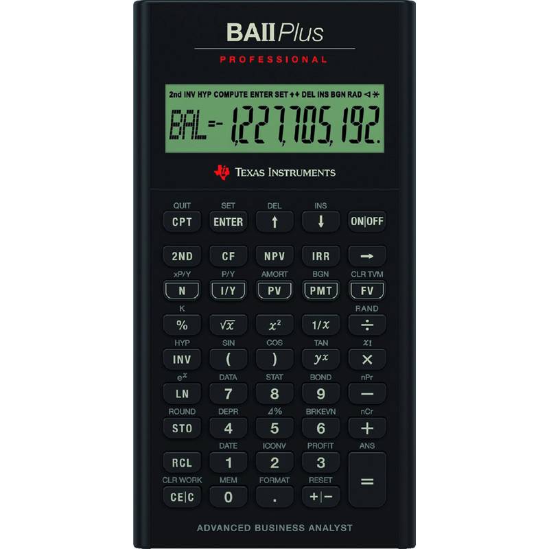 Taschenrechner BA II Plus Professional