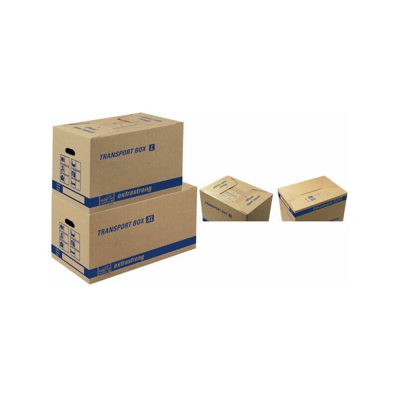 tidyPac Transportbox L, mit Beschriftungsfeld
