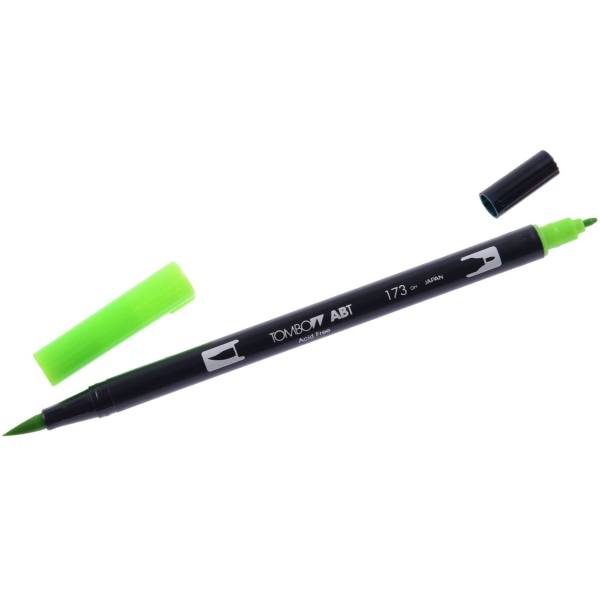 Dual-Fasermaler ABT mit Rundspitze/Pinselspitze willow green