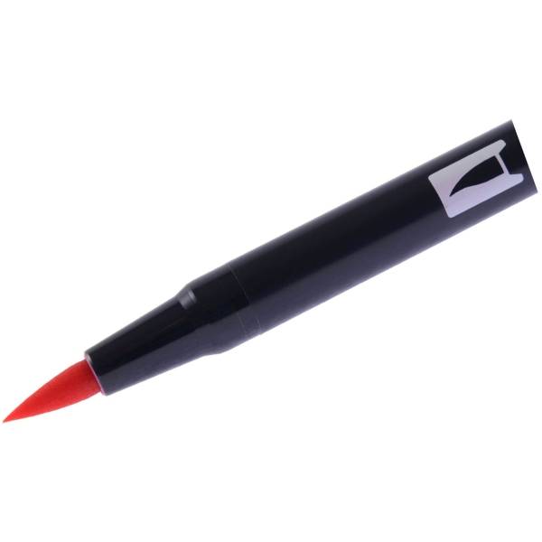 Dual-Fasermaler ABT mit Rundspitze/Pinselspitze carmine