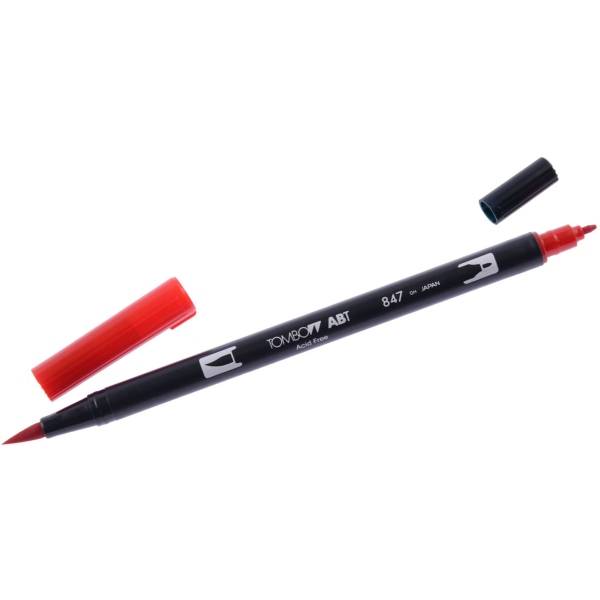 Dual-Fasermaler ABT mit Rundspitze/Pinselspitze crismon