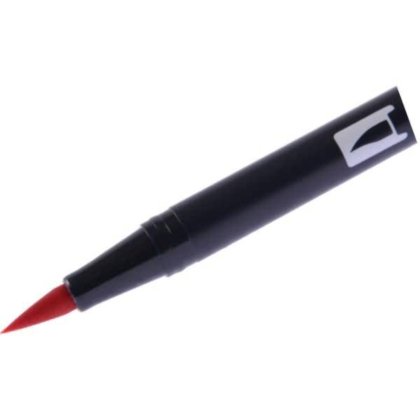 Dual-Fasermaler ABT mit Rundspitze/Pinselspitze chinise red