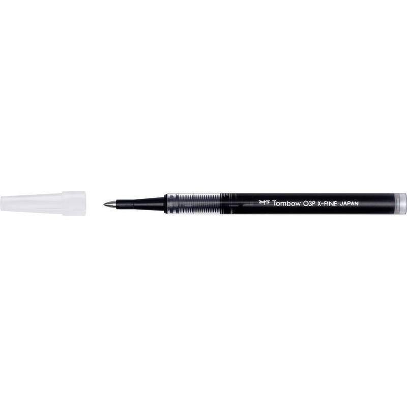 Tombow Tintenroller-Ersatzmine, 0,3 mm, schwarz