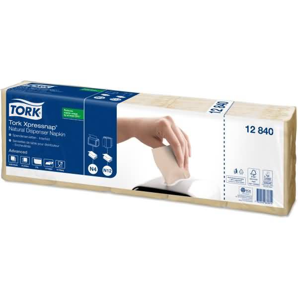 Spenderservietten Xpressnap (N4-System) 21,3x33cm 1-lagig natur VE=8x5x225 Stück