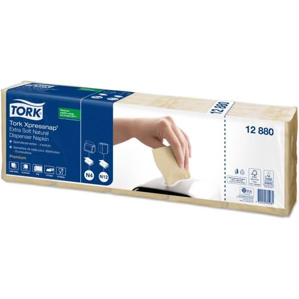 Spenderservietten Xpressnap extra soft (N4-System) 16,5x21,3cm 2-lagig natur VE=8x5x200 Stück