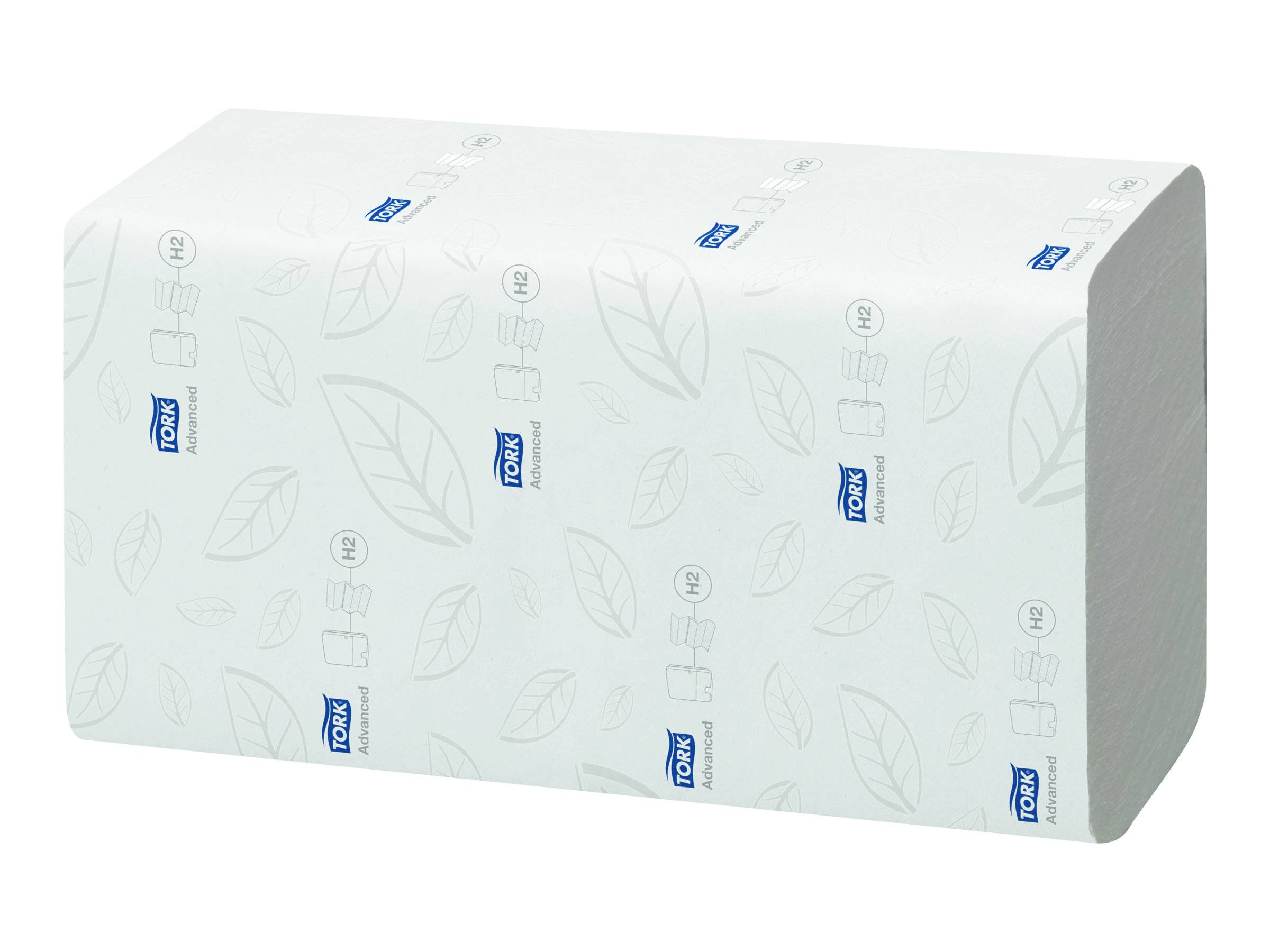 TORK Xpress Advanced H2 - Handtuch - 200 Blätter - mehrfach - weiß (Packung mit 21)