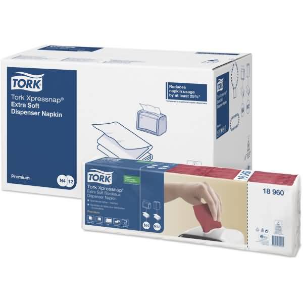 Spenderservietten Xpressnap Extra (N4-System) 16,5x21,3cm 2-lagig bordeaux VE=8x5x200 Stück