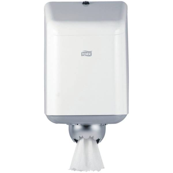 Wischtuch-Innenabrollungsspender Performance (M2-System) Metall weiß