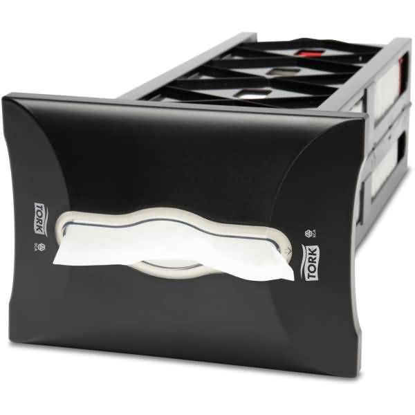 Serviettenspender Xpressnap Einbauspender Kunststoff schwarz