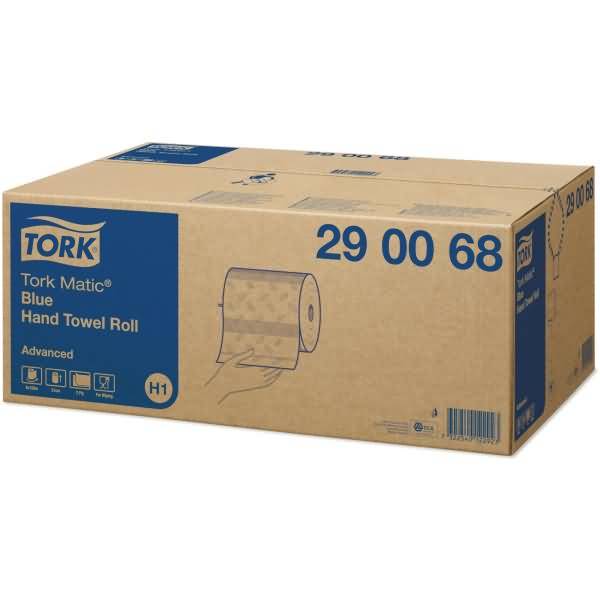 Rollenhandtuch Matic H1 21x24,5cm 2-lagig blau 6x150m