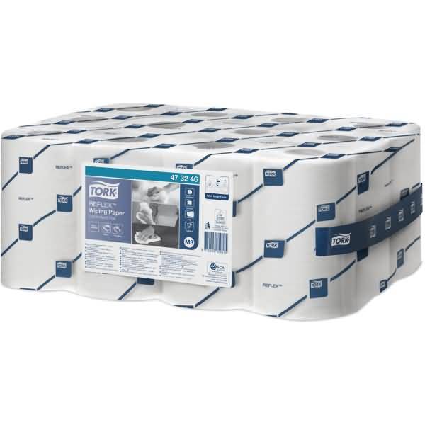 Wischtücher Reflex M3 20x35cm 1-lagig weiß 12x120m