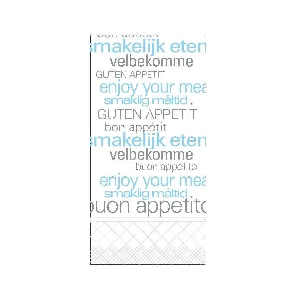 Lunchservietten Advanced 33x33cm 1/8 Falz 2-lagig Guten Appetit VE=200 Stück