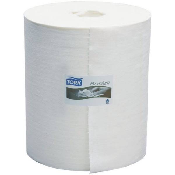 Reinigungstücher Premium 530 1-lagig 43x38cm weiß 1 Rolle mit 710 Tüchern
