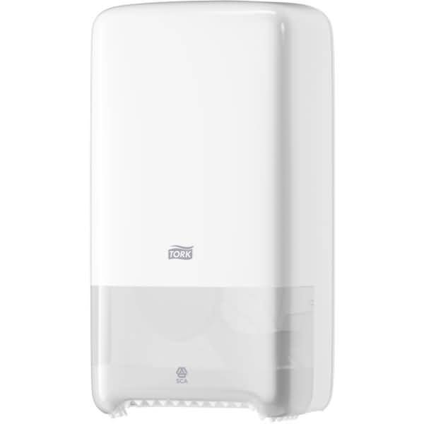 Toilettenpapier-Spender Compact für Midi Toilettenpapier T6 weiß