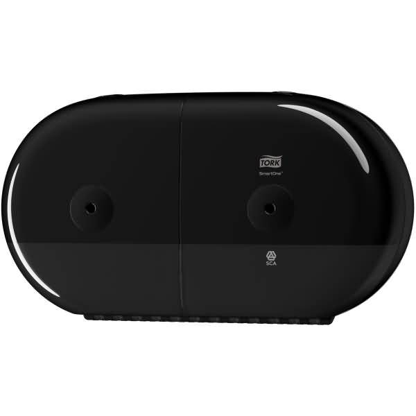 Doppelrollenspender SmartOne Mini T9 Kunststoff schwarz