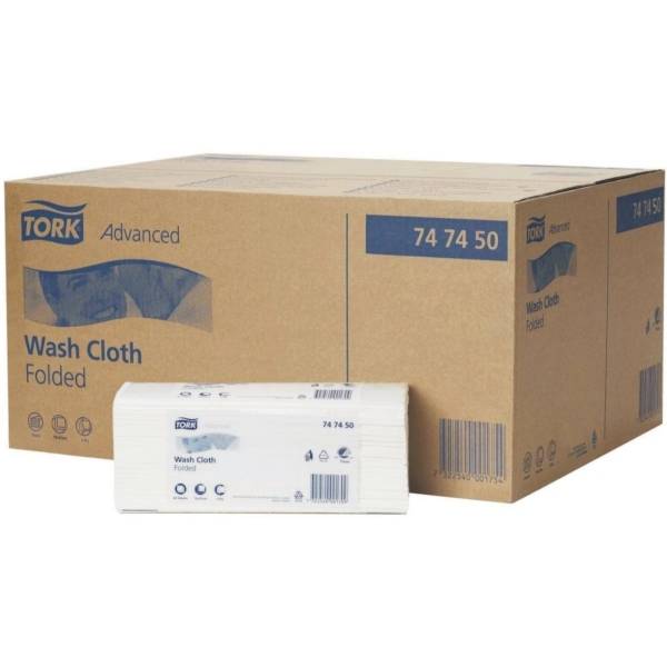 Waschtuch Advanced gefaltet 6-lagig 25x19cm hochweiß VE=20x80 Tücher
