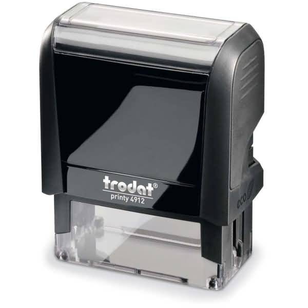 Textstempel mit Gutschein Trodat 4912 5-zeilig schwarz