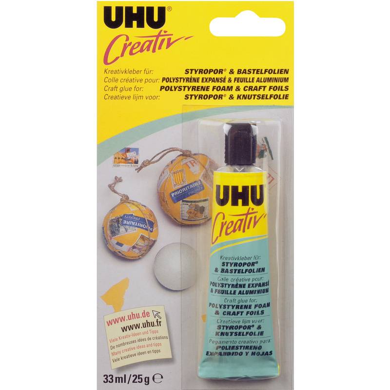 UHU Spezialkleber "Creativ" für Styropor & Bastelfolie