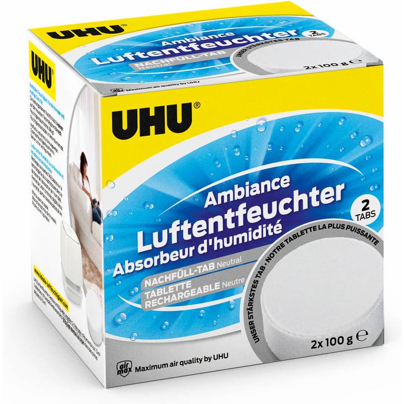 UHU Nachfülltabs Ambiance, 2 x 100 g, geruchsneutral