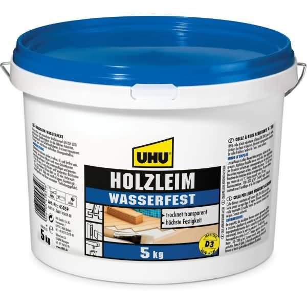 Holzleim D3 wasserfest ohne Lösungsmittel VE=5 kg
