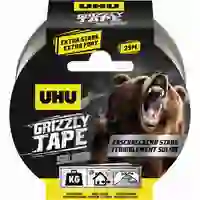 UHU PE-Gewebeband GRIZZLY TAPE, silber, 49 mm x 25 m UHU PE-Gewebeband GRIZZLY TAPE, silber, 49 mm x 25 m