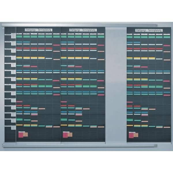 Schiebe-u. Kombitafel Planrecord B984xH1250mm 106 Steckbahnen