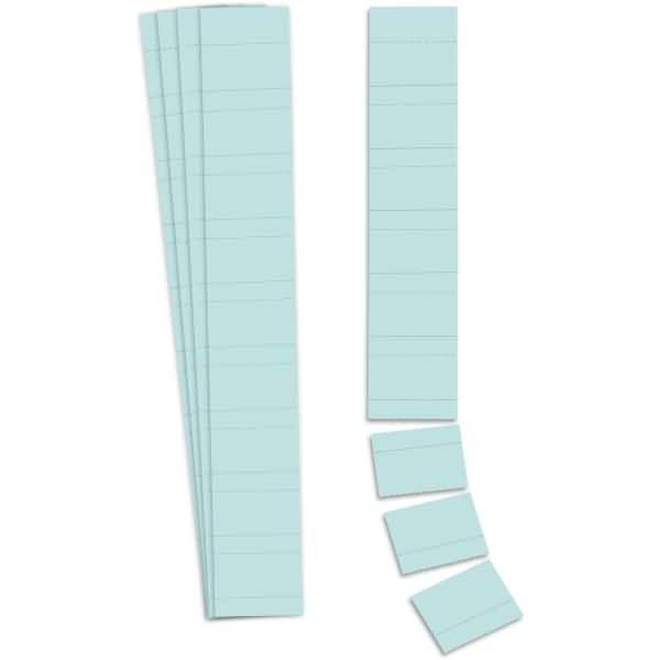Einsteckkarten für Planrecord-Stecktafel BxH 50x32mm VE=90 Stück himmelblau