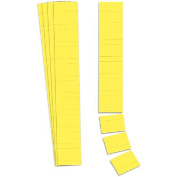 Einsteckkarten für Planrecord-Stecktafel BxH 50x32mm VE=90 Stück zitrone
