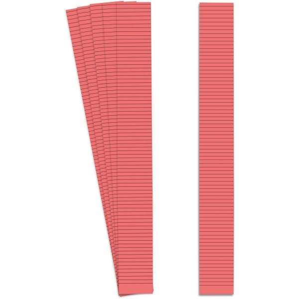 Markierungsstreifen 5mm B300xH32mm VE=10 Stück rot
