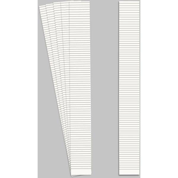 Markierungsstreifen 5mm B300xH32mm VE=10 Stück weiß