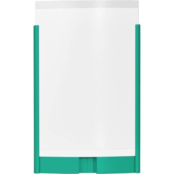 Türschild Serie Color 170x122mm Aluminium gewölbt grün