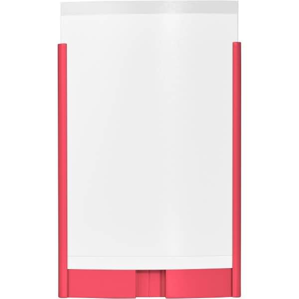 Türschild Serie Color 170x122mm Aluminium gewölbt rot