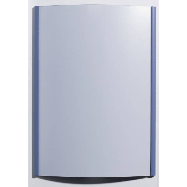 Türschild Serie Color 170x122mm Aluminium gewölbt blau