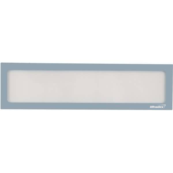 Infotasche magnetisch für Überschriften A5quer/A4hoch grau VE=5 Stück