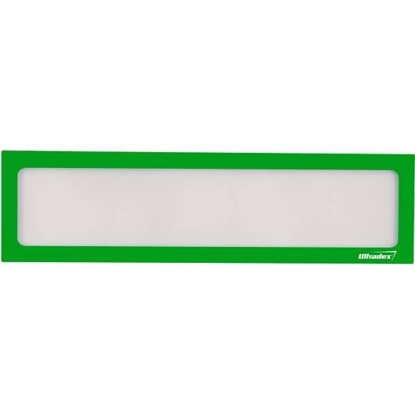 Infotasche magnetisch für Überschriften A5quer/A4hoch rot VE=5 Stück