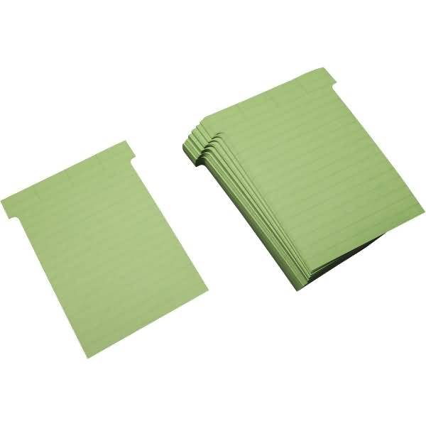 T-Karten Breitformat B92xH120mm pistazie VE=100 Stück