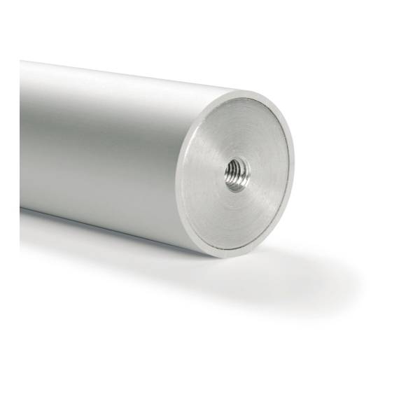 Aluminiumstandrohr eloxiert Höhe 600mm 40x2mm silber