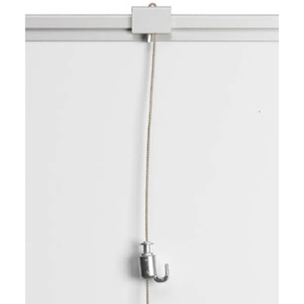 Bilderhaken für Stell- und Trennwandsystem silber stufenlos verstellbar bis 20kg