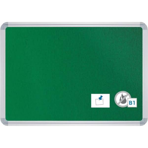 Stellwandtafel beidseitig Filz B1800xH1200xT22mm grün