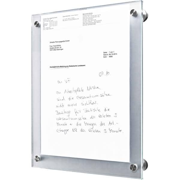 Infotasche unbrennbar 26x33cm A4