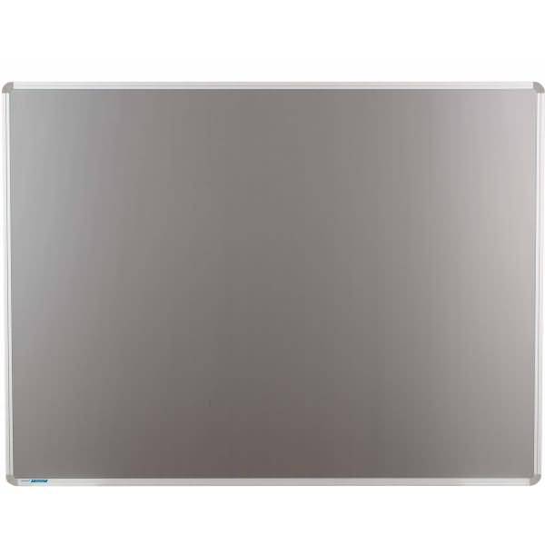 Wandtafel Duodex 2.0 BxHxT 900x600x22mm Edelstahl blank