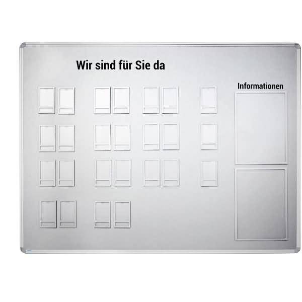 Magnettafelset Fototaschen mit Rücken 1200x900x22