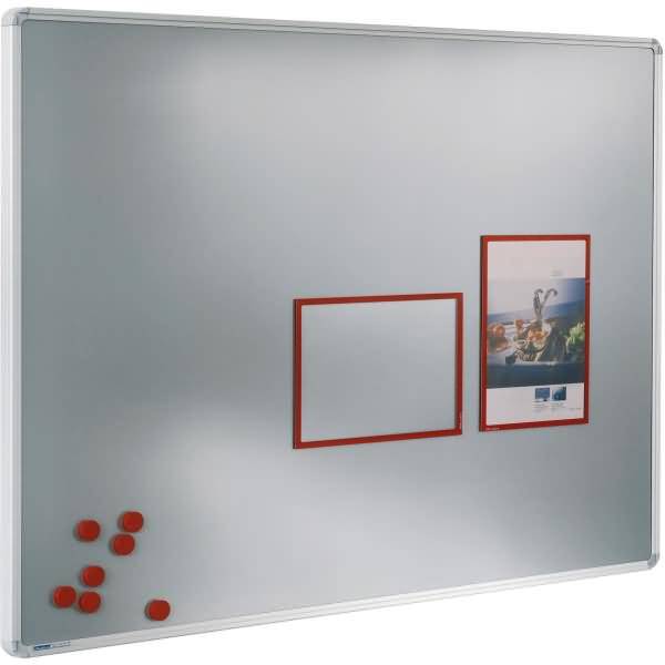 Whiteboard Emaille anthrazit BxHxT 2000x1200x22mm kreidebeschreibbar