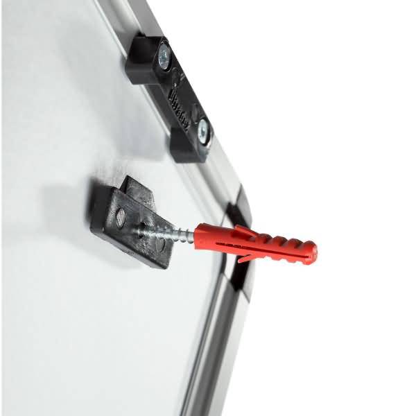 Schreibtafel Email BxHxT 1820x1220x22mm weiß