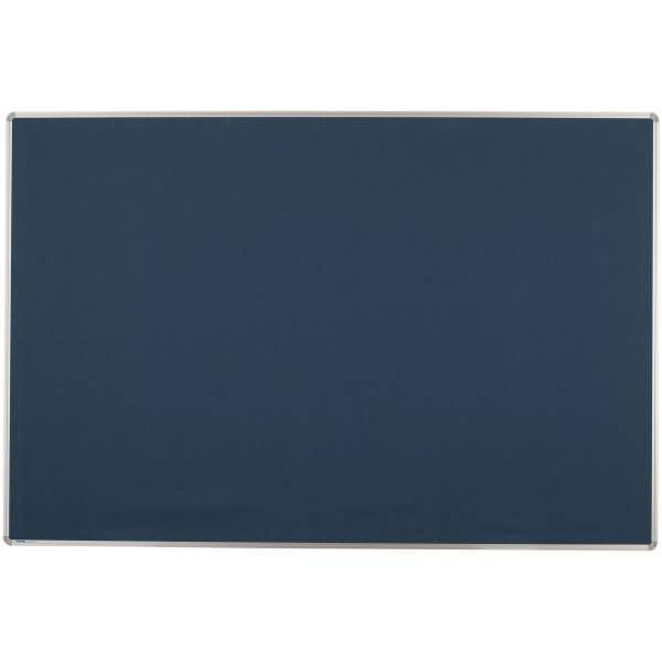 Exklusive Wandtafel Textil BxHxT 1200x900x22mm blau
