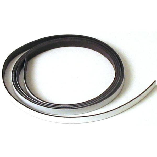 Magnetisches Band 1000x5mmx1mm weiß